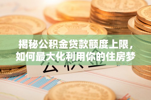 金乡揭秘公积金贷款额度上限，如何最大化利用你的住房梦想资金？