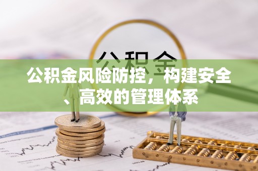 金乡公积金风险防控，构建安全、高效的管理体系