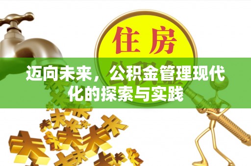 金乡迈向未来，公积金管理现代化的探索与实践