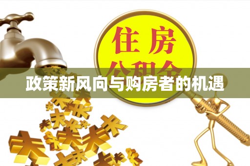 金乡政策新风向与购房者的机遇