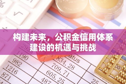 金乡构建未来，公积金信用体系建设的机遇与挑战