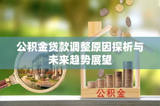 金乡公积金贷款调整原因探析与未来趋势展望