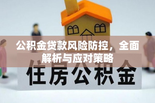 金乡公积金贷款风险防控，全面解析与应对策略