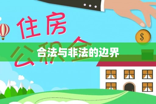 金乡合法与非法的边界