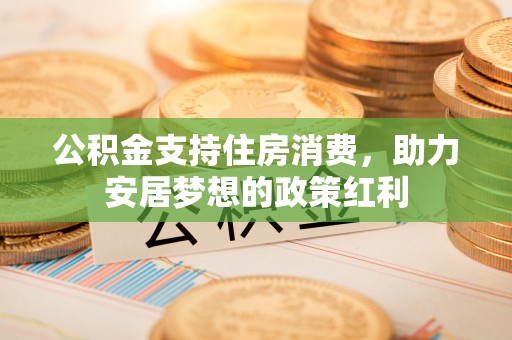 金乡公积金支持住房消费，助力安居梦想的政策红利